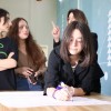 Ano, Nata and Elene continue their volunteer activities in the Ozurgeti Municipality Council.
